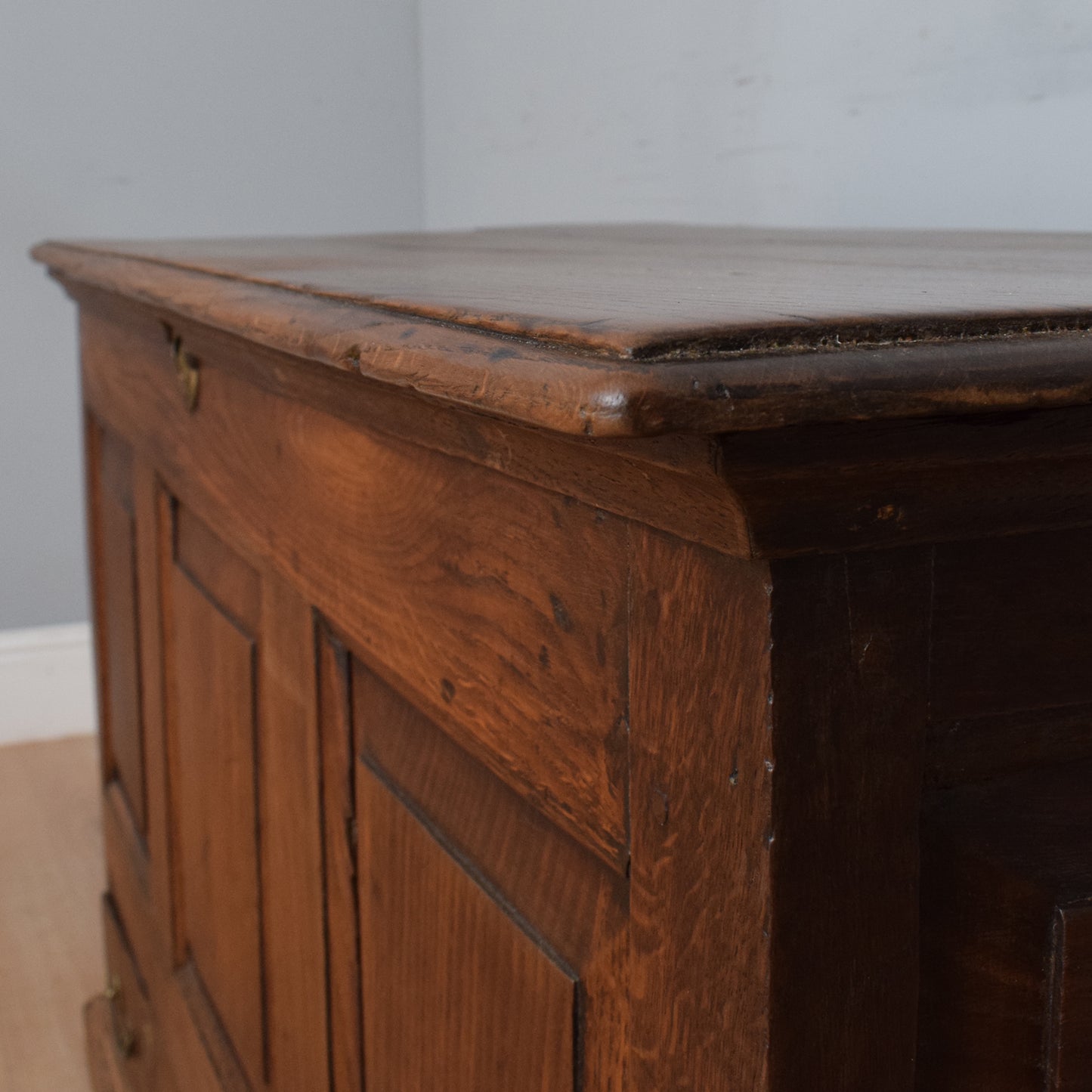 Antique Oak Mule Chest