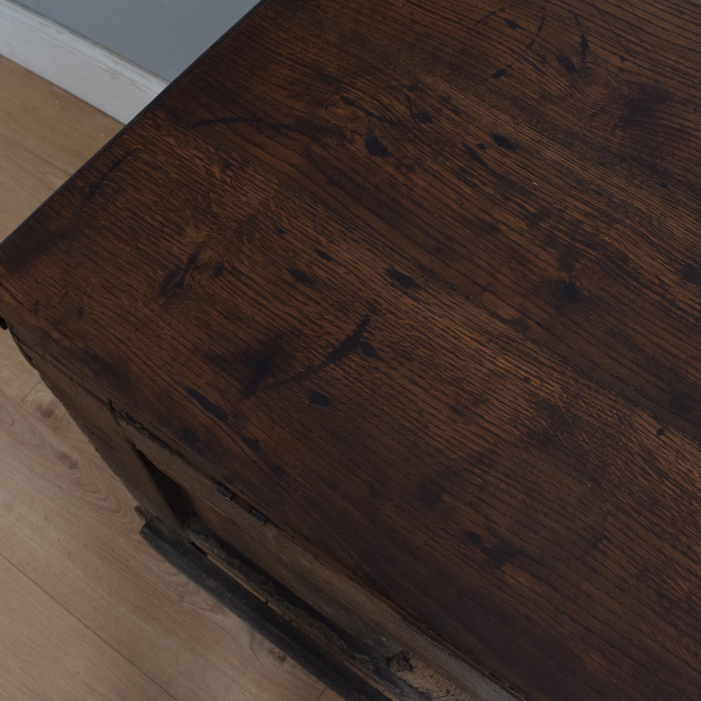 Antique Oak Mule Chest