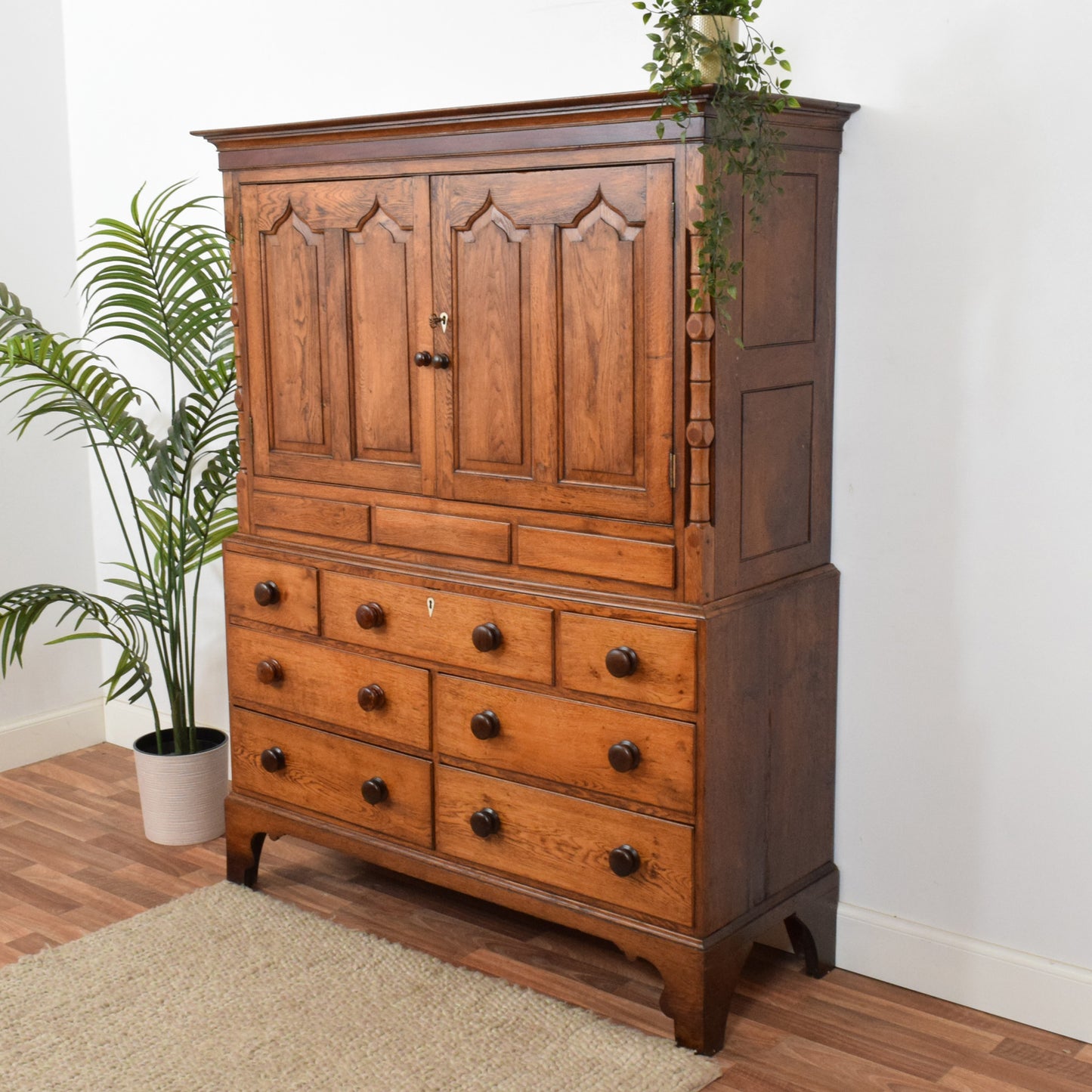 Restored Oak Cabinet