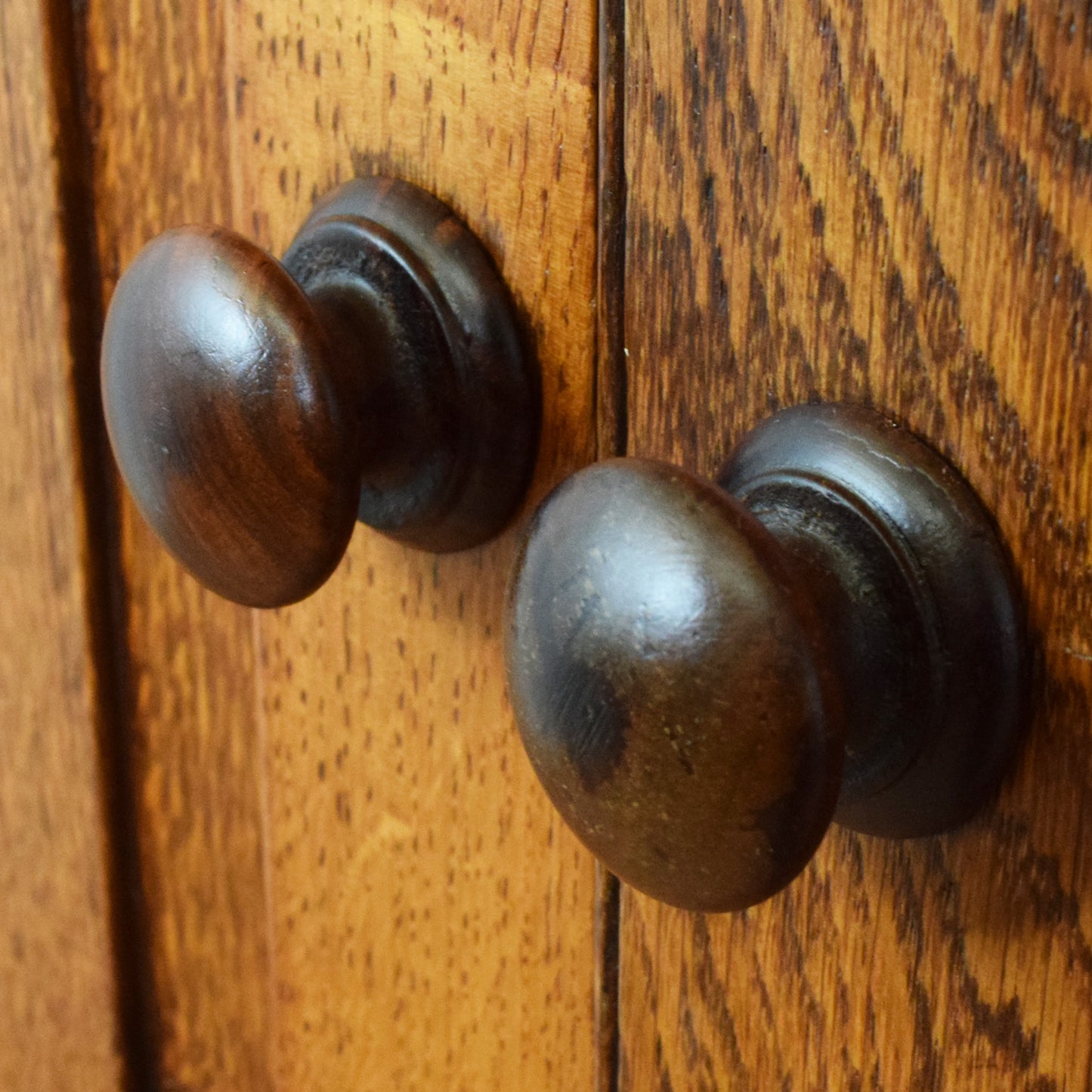 Restored Oak Cabinet
