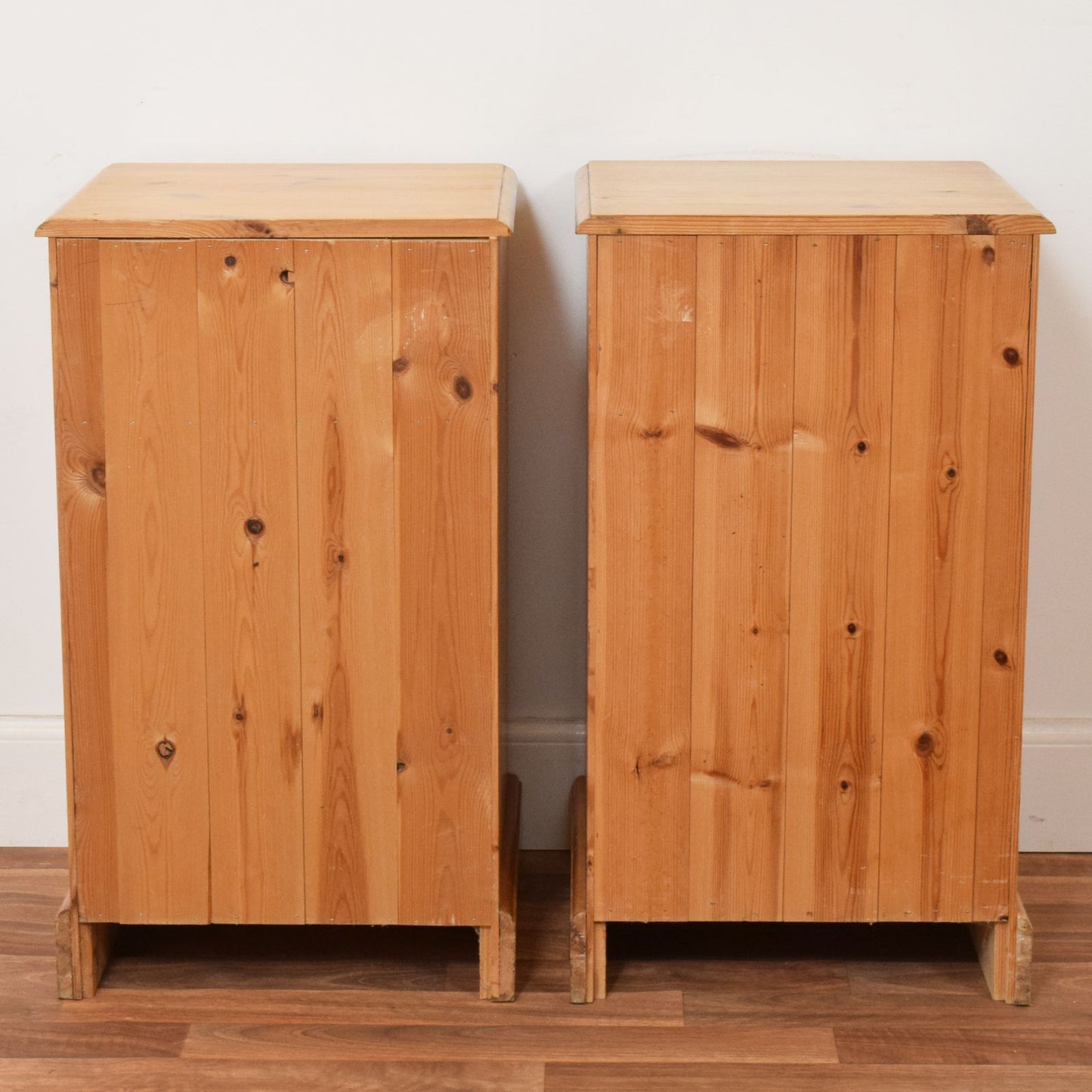 Pair of Pine Bedsides