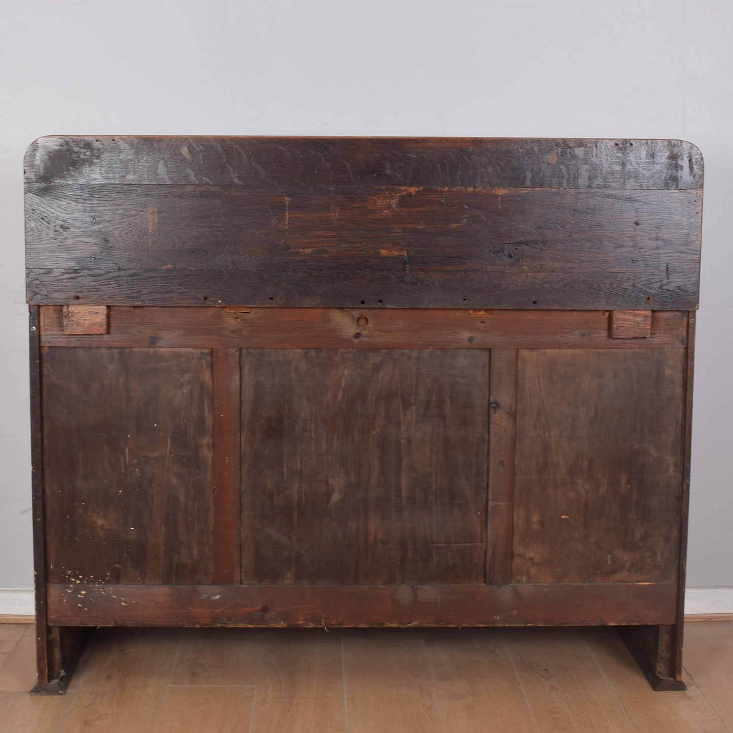 Oak Raised-Back Sideboard
