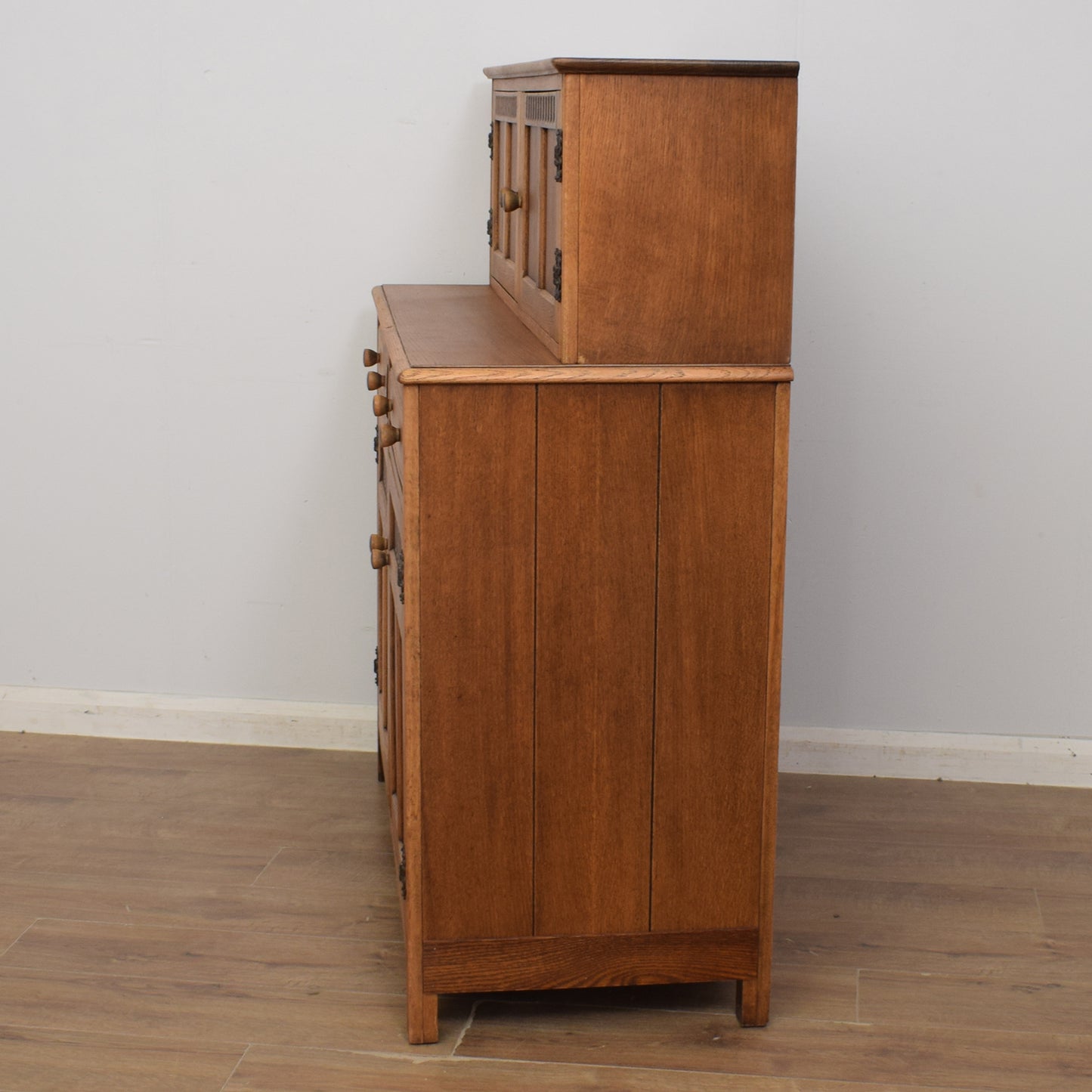 Restored Oak Court Cabinet