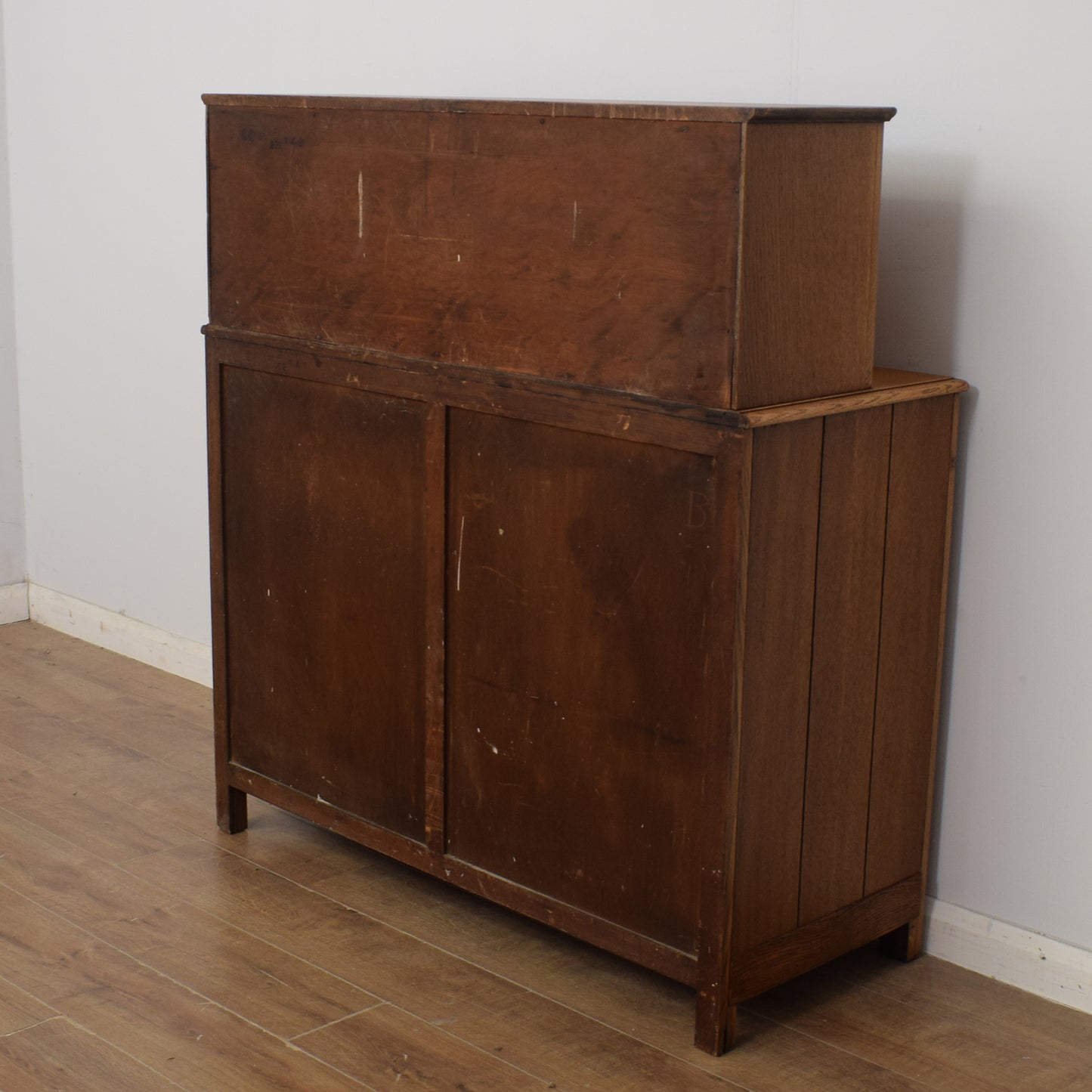 Restored Oak Court Cabinet