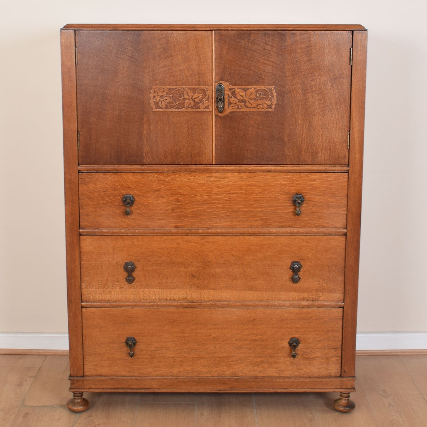Oak Tallboy