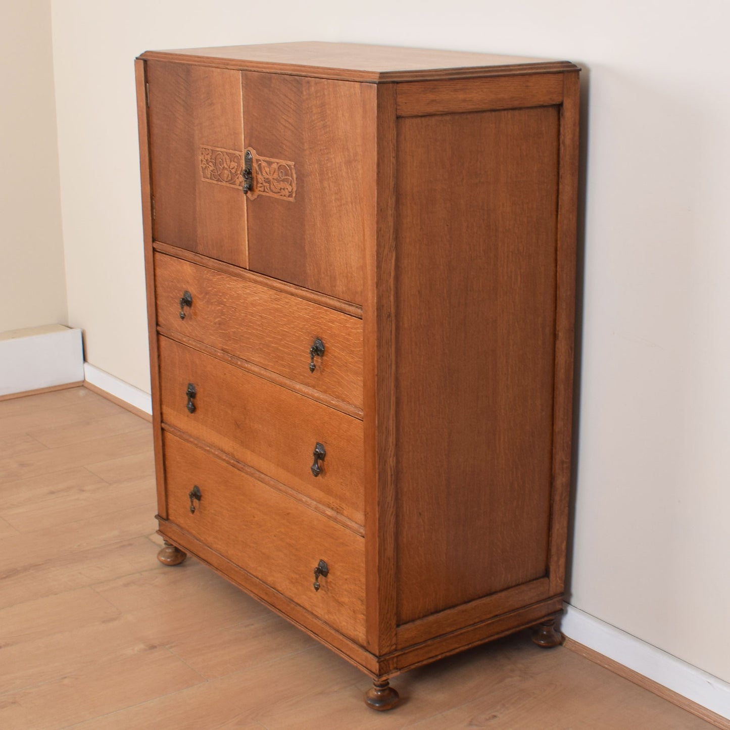 Oak Tallboy
