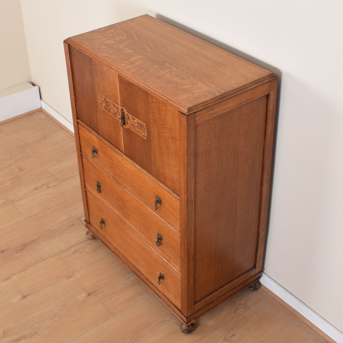 Oak Tallboy