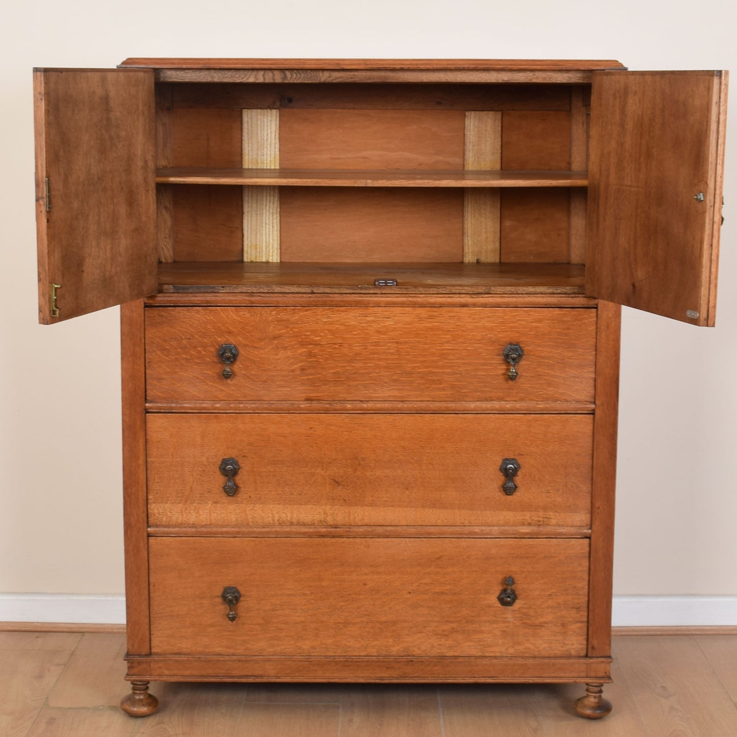 Oak Tallboy