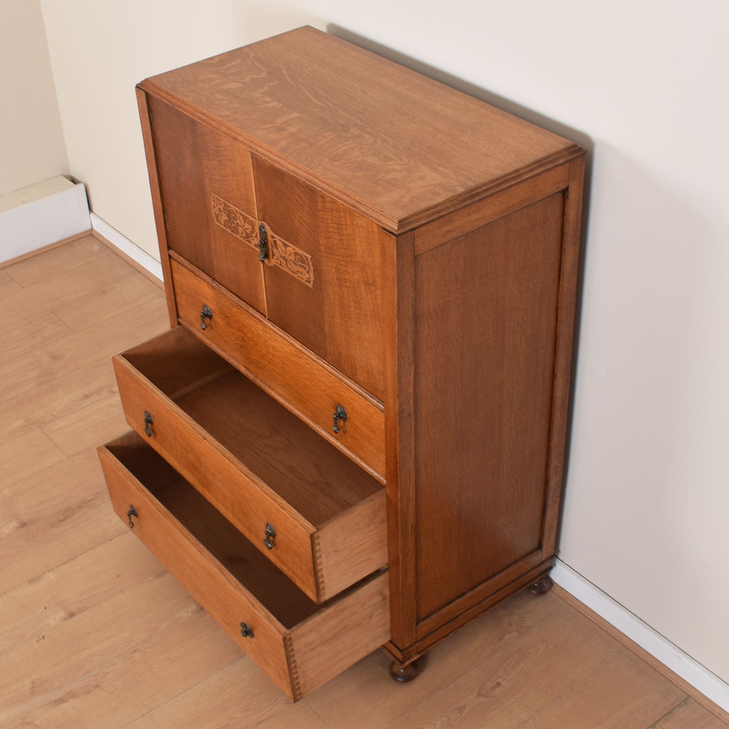 Oak Tallboy