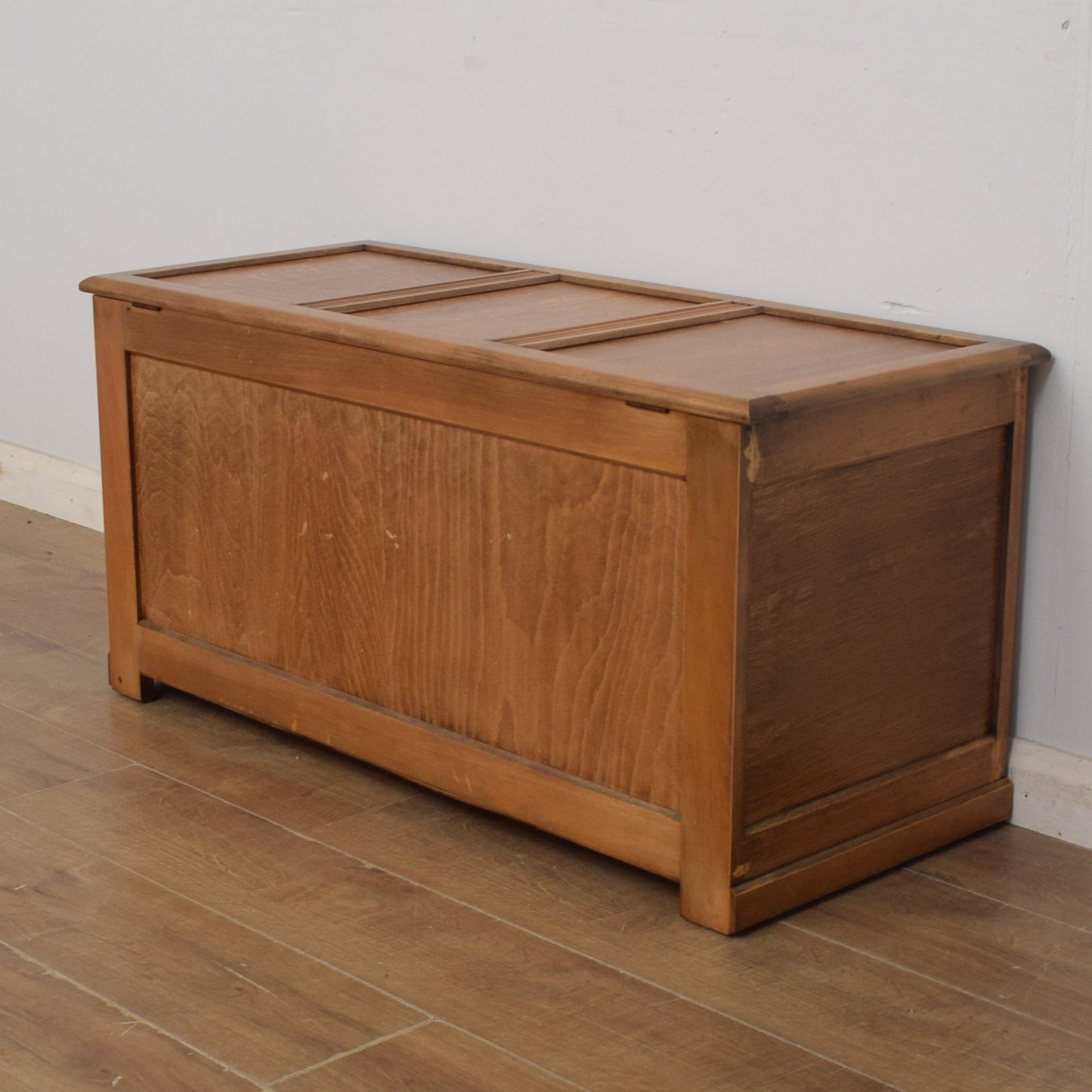 Restored Oak Blanket Box
