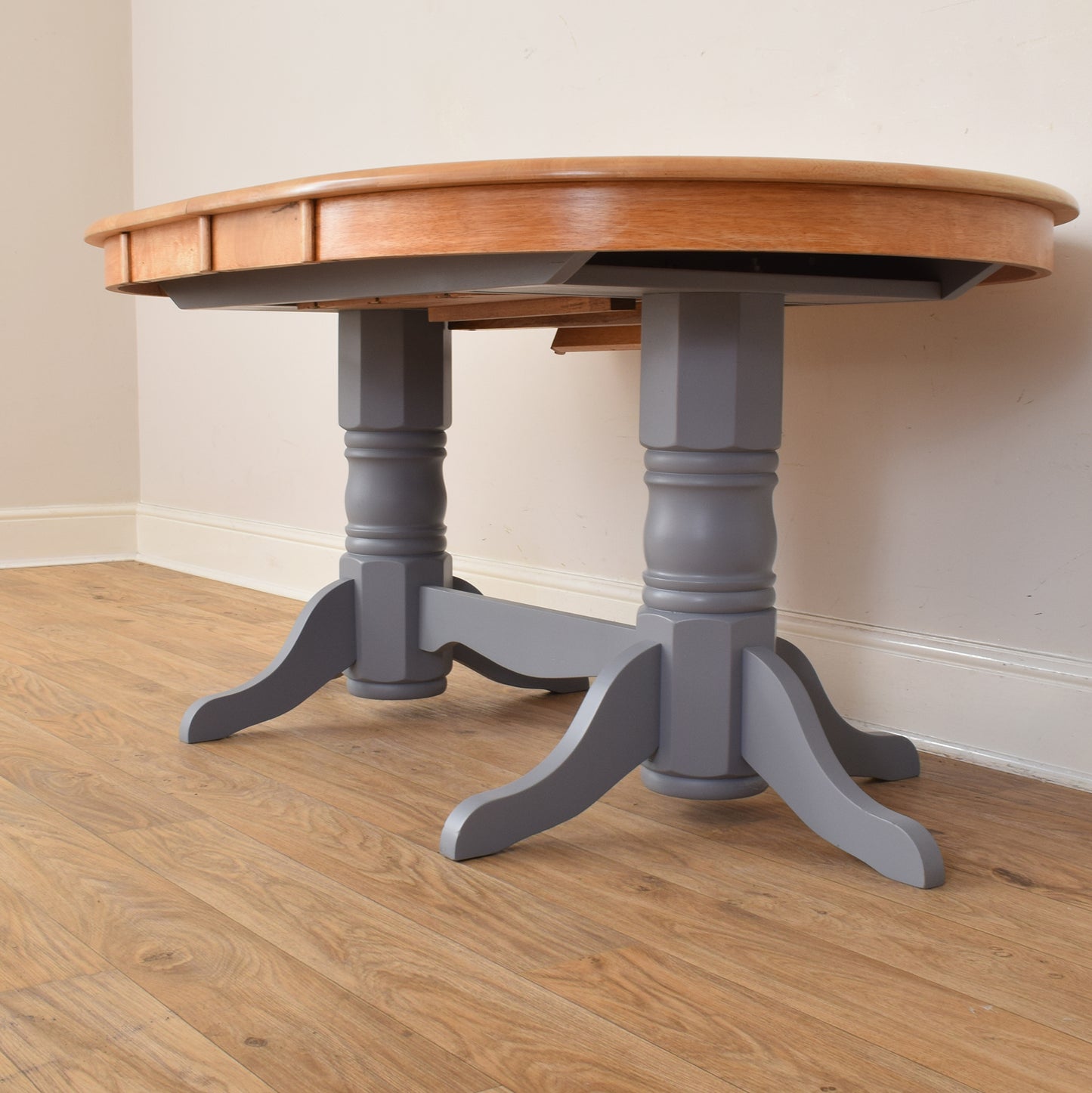 Painted Table And Six Chairs Chairs