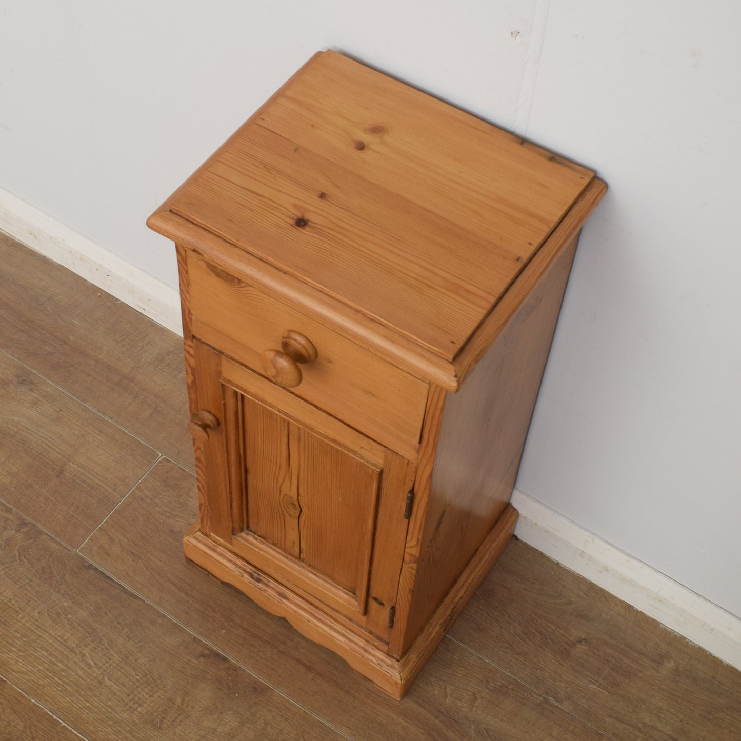 Pair of Pine Bedsides