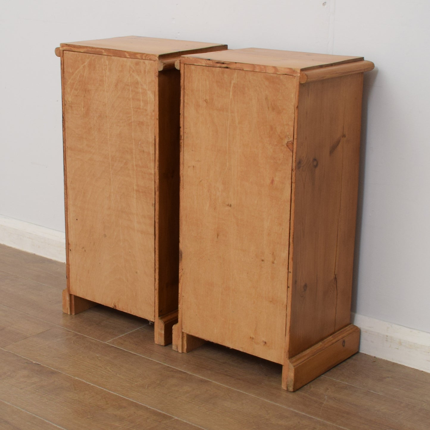 Pair of Pine Bedsides