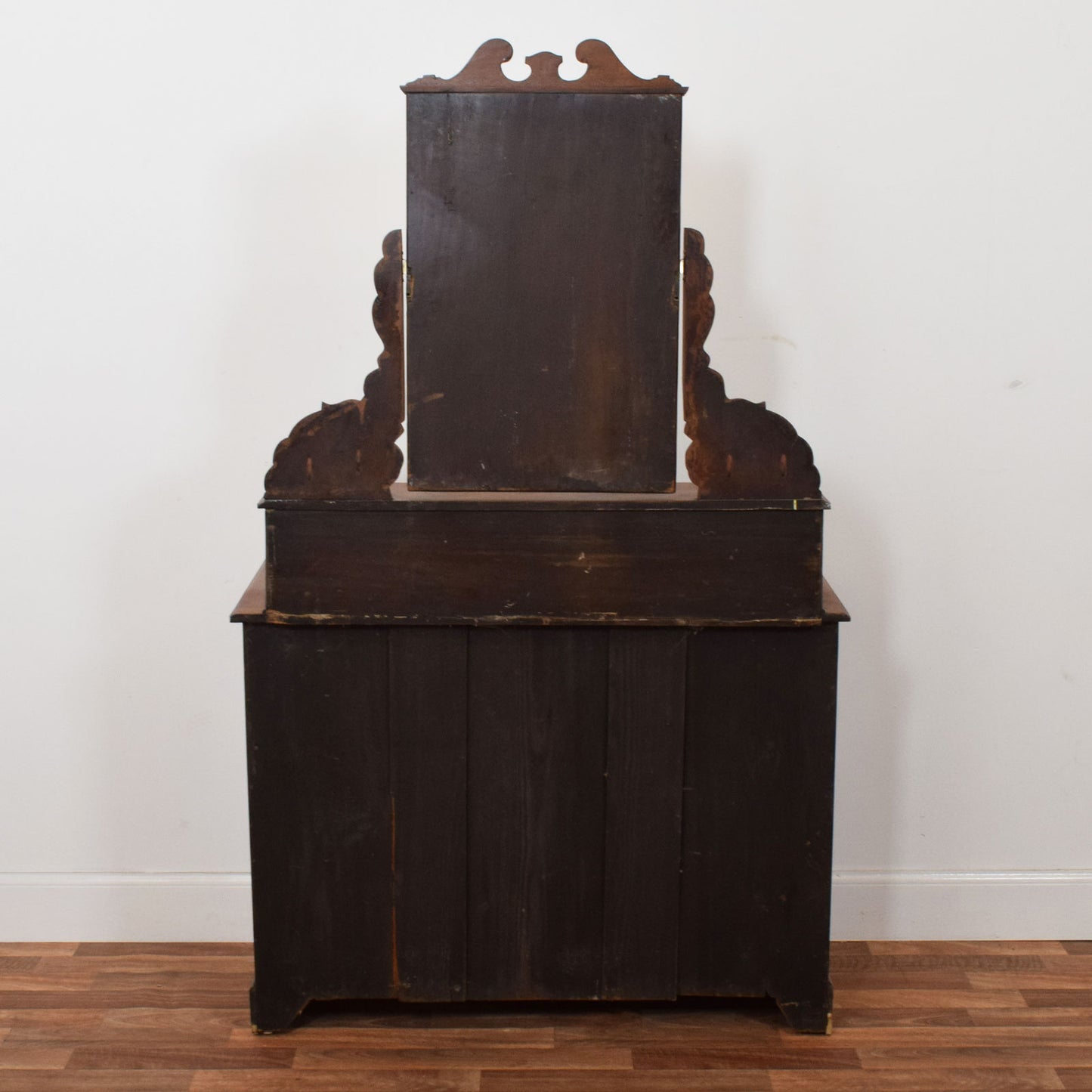Carved Mahogany Dressing Table