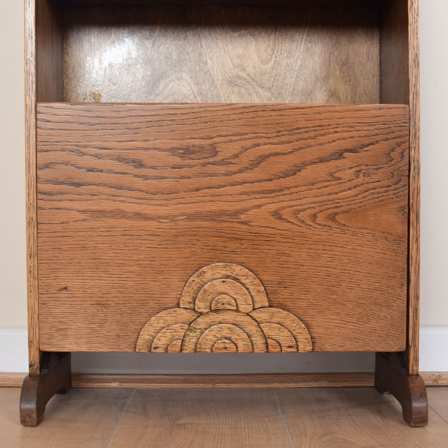 Restored Bookcase with Magazine Rack