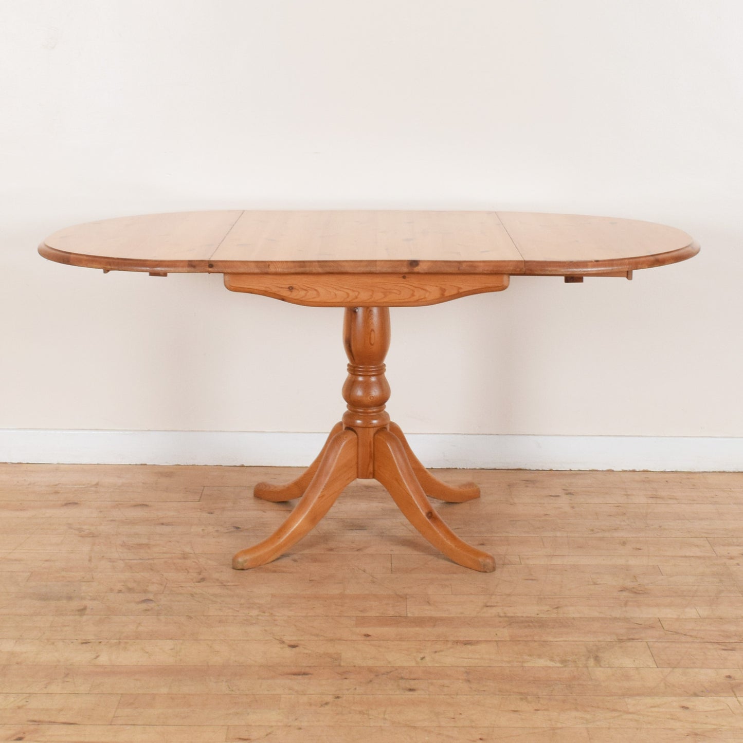 Rustic Pine Table and Four Chairs