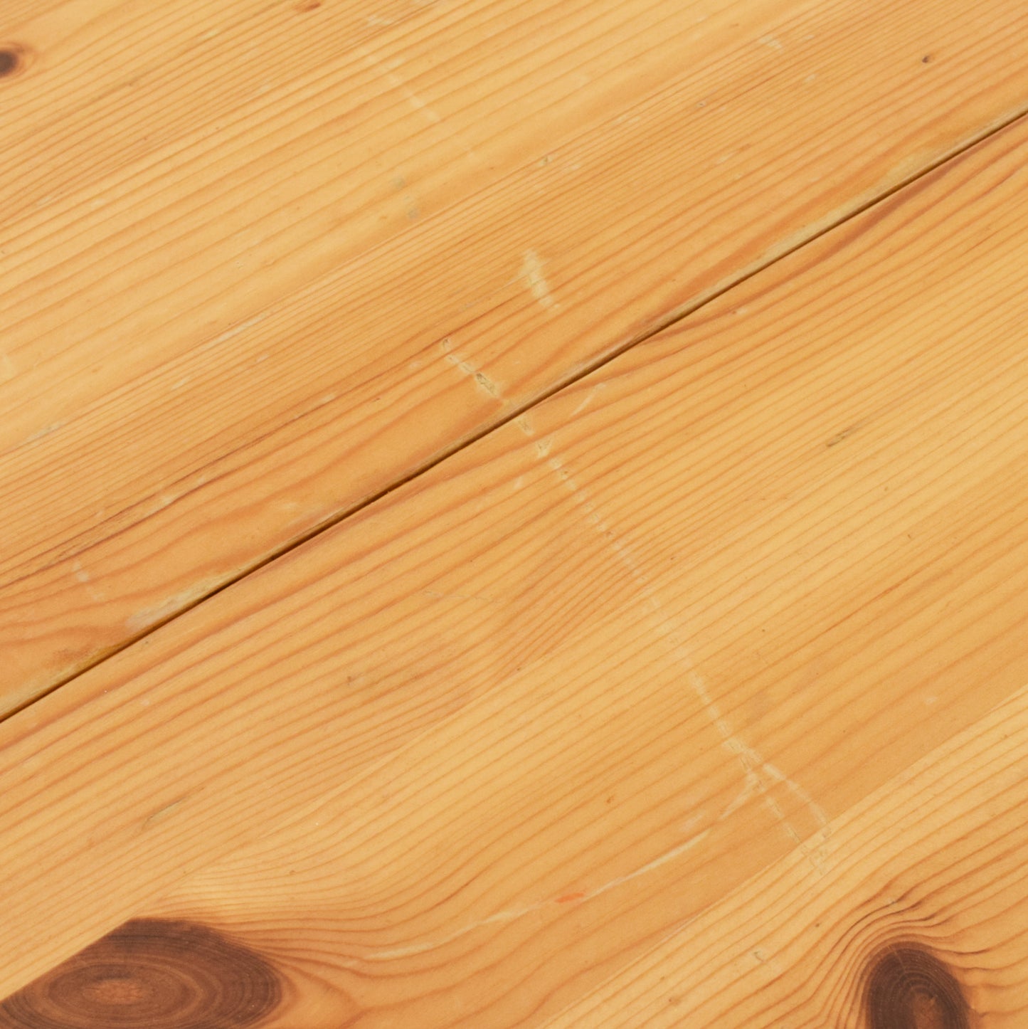 Rustic Pine Table and Four Chairs