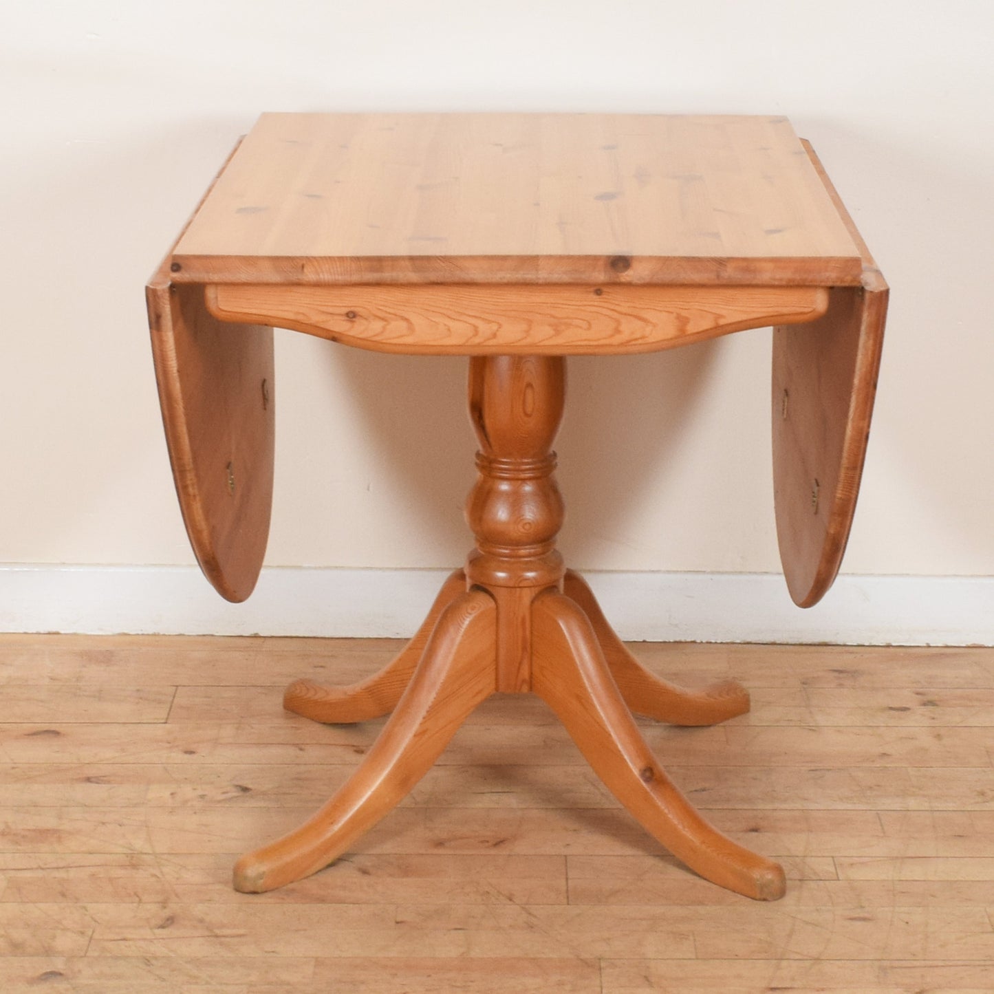 Rustic Pine Table and Four Chairs