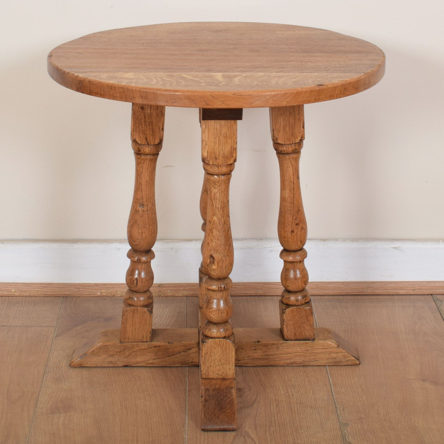 Vintage Oak Side Table