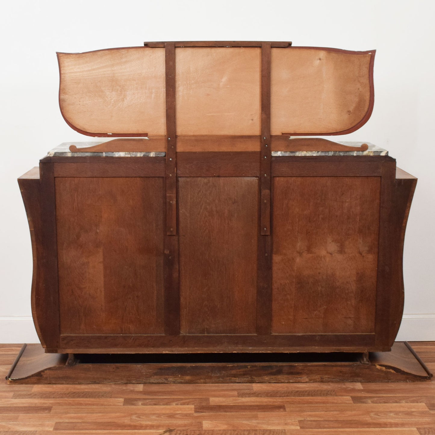 Walnut 1930's Art Deco Cocktail Sideboard