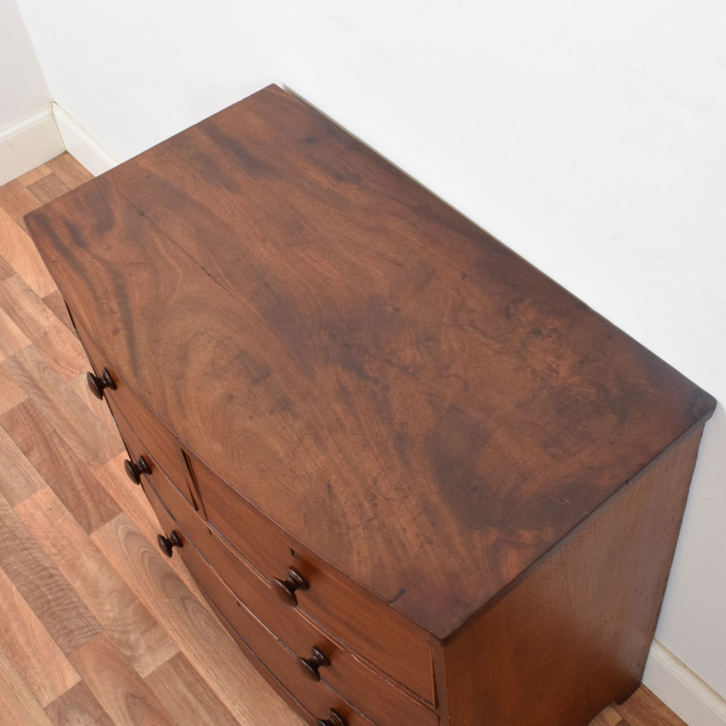 Rustic Mahogany Chest of Drawers