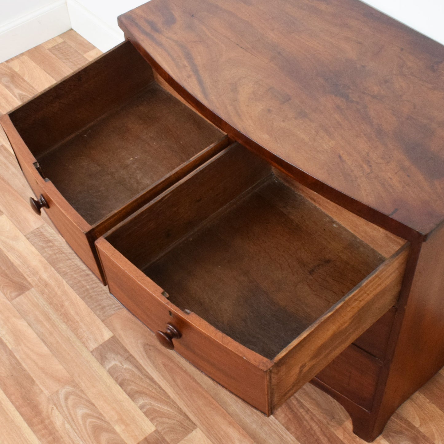 Rustic Mahogany Chest of Drawers