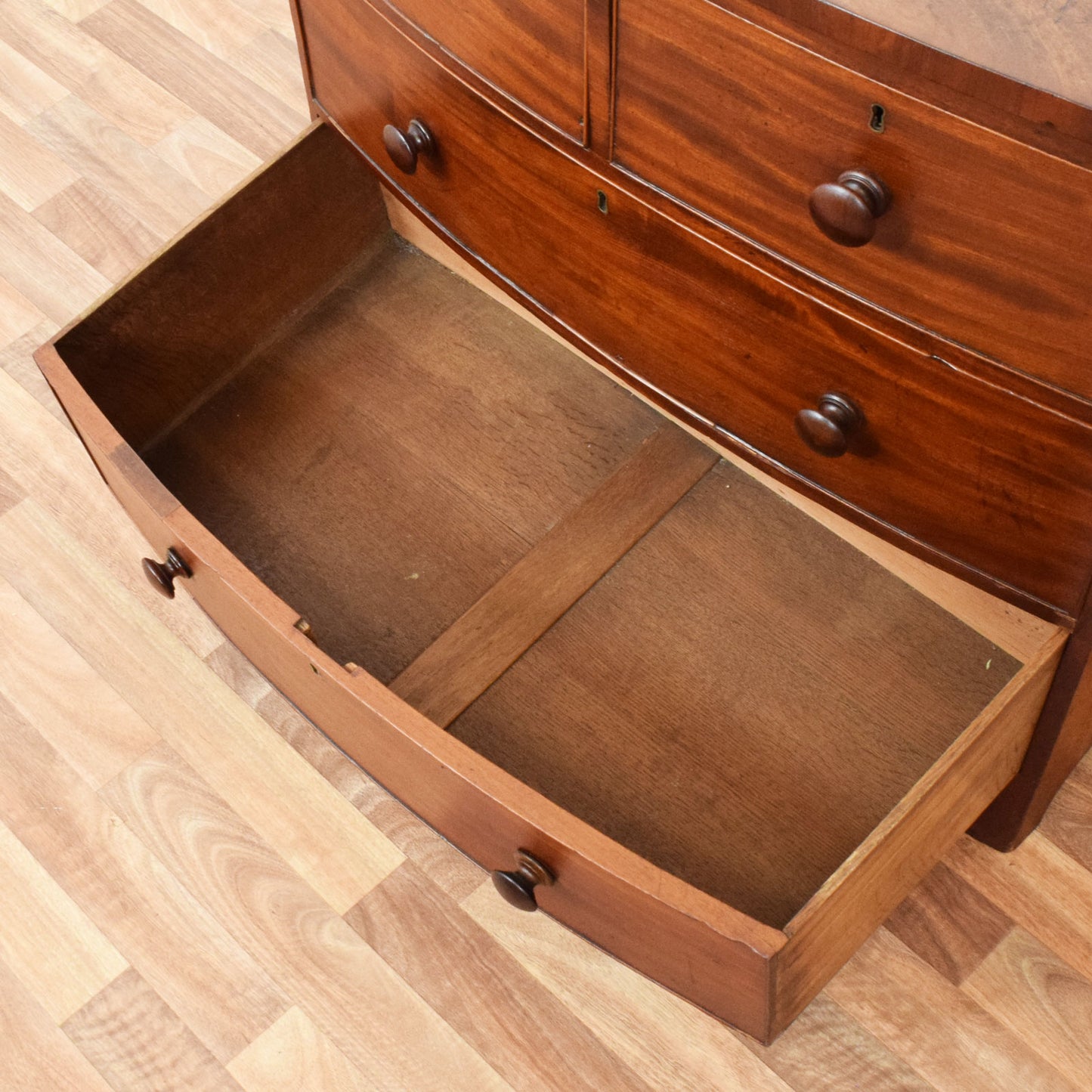 Rustic Mahogany Chest of Drawers