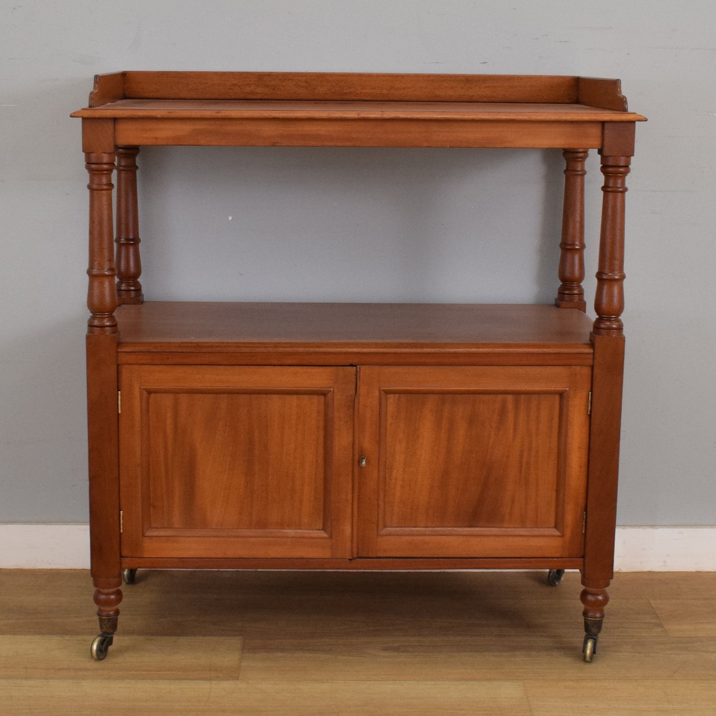 Mahogany Serving Trolley