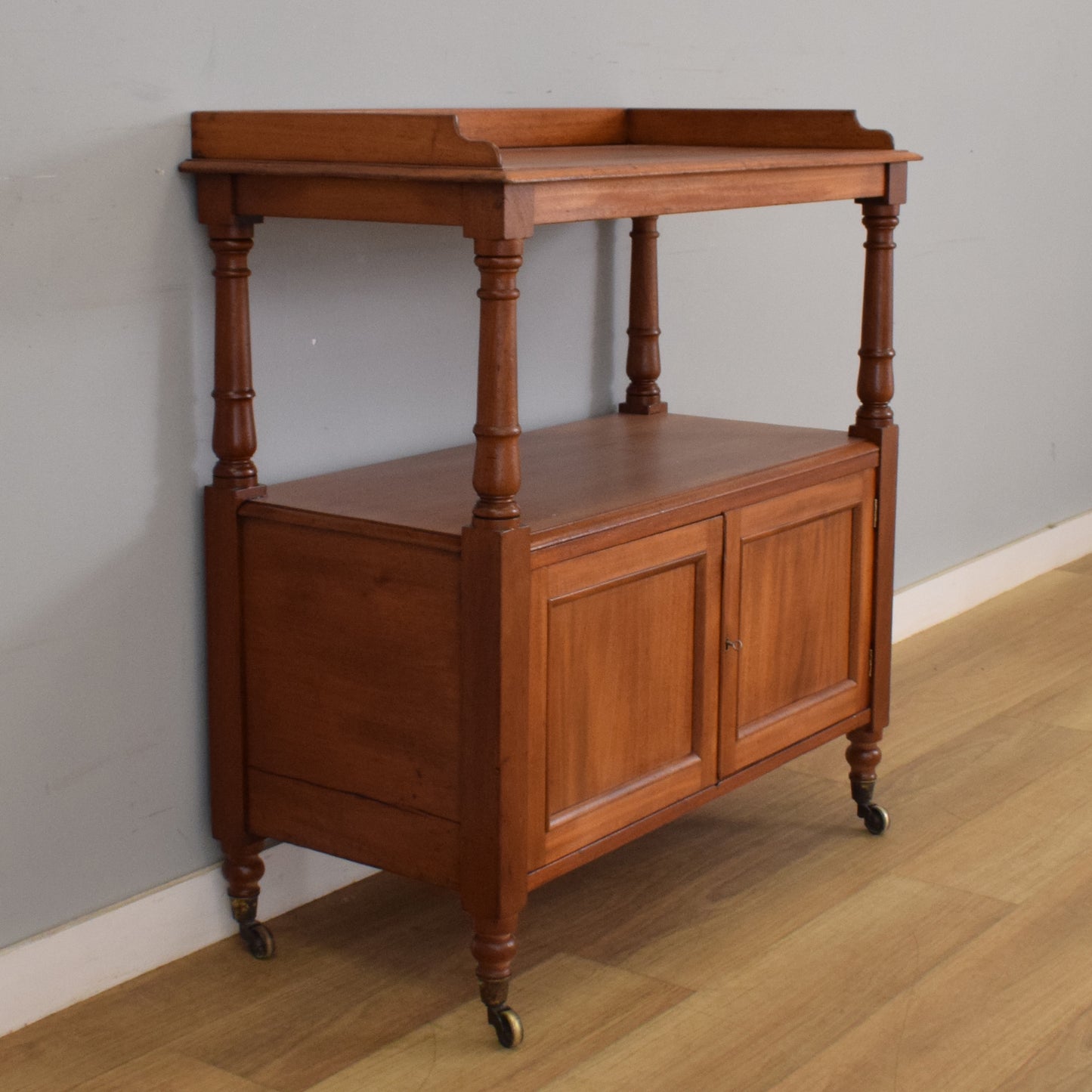 Mahogany Serving Trolley