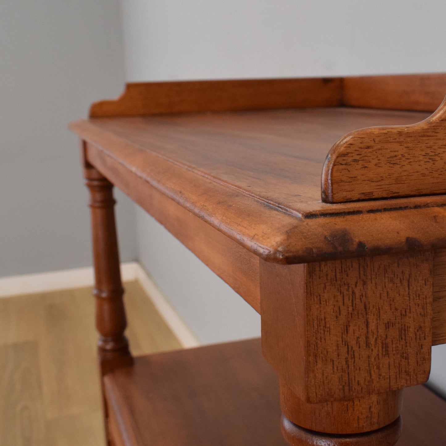 Mahogany Serving Trolley