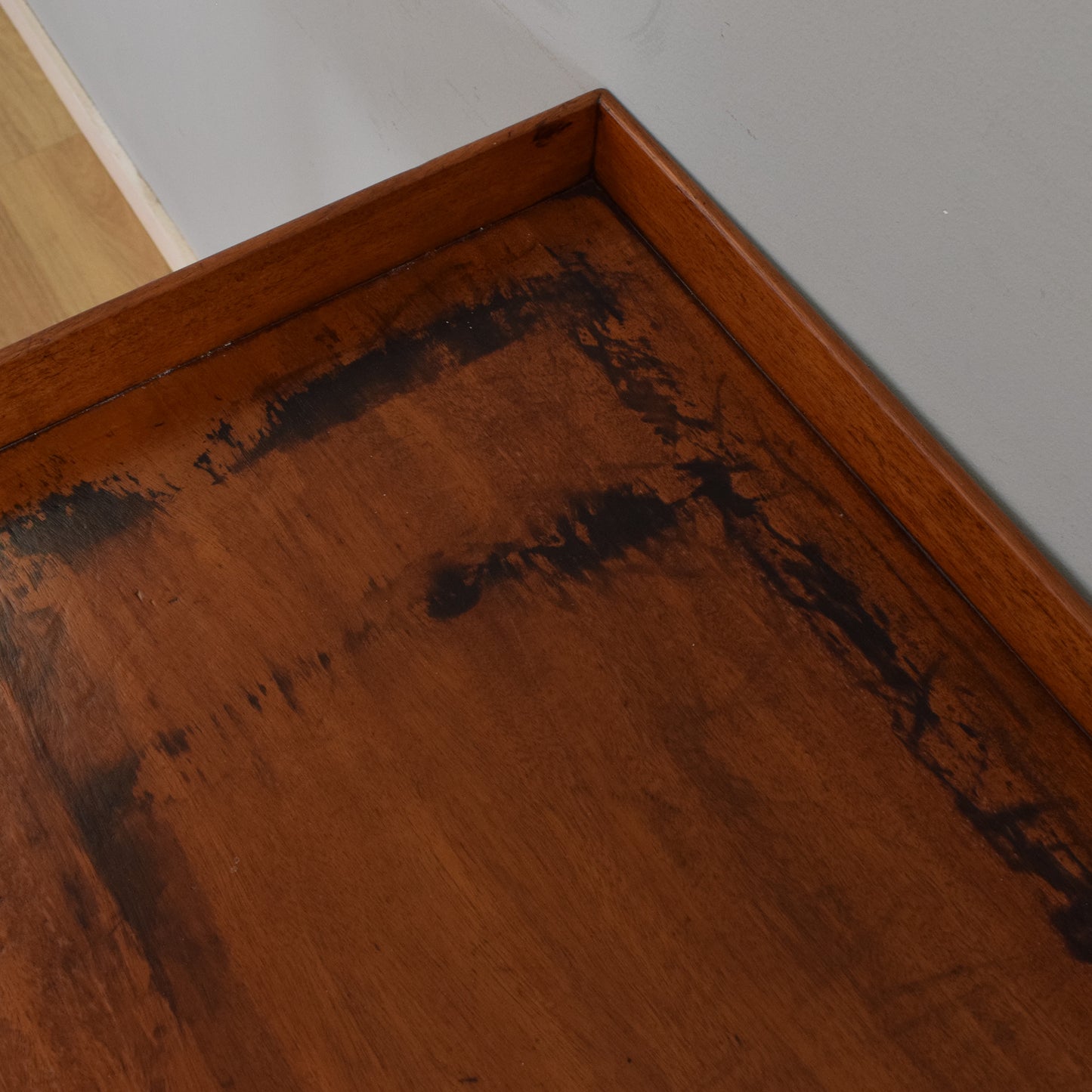 Mahogany Serving Trolley
