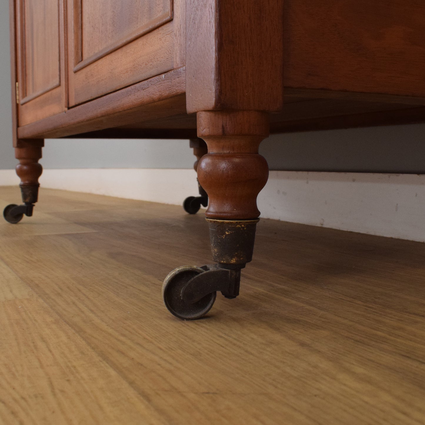 Mahogany Serving Trolley