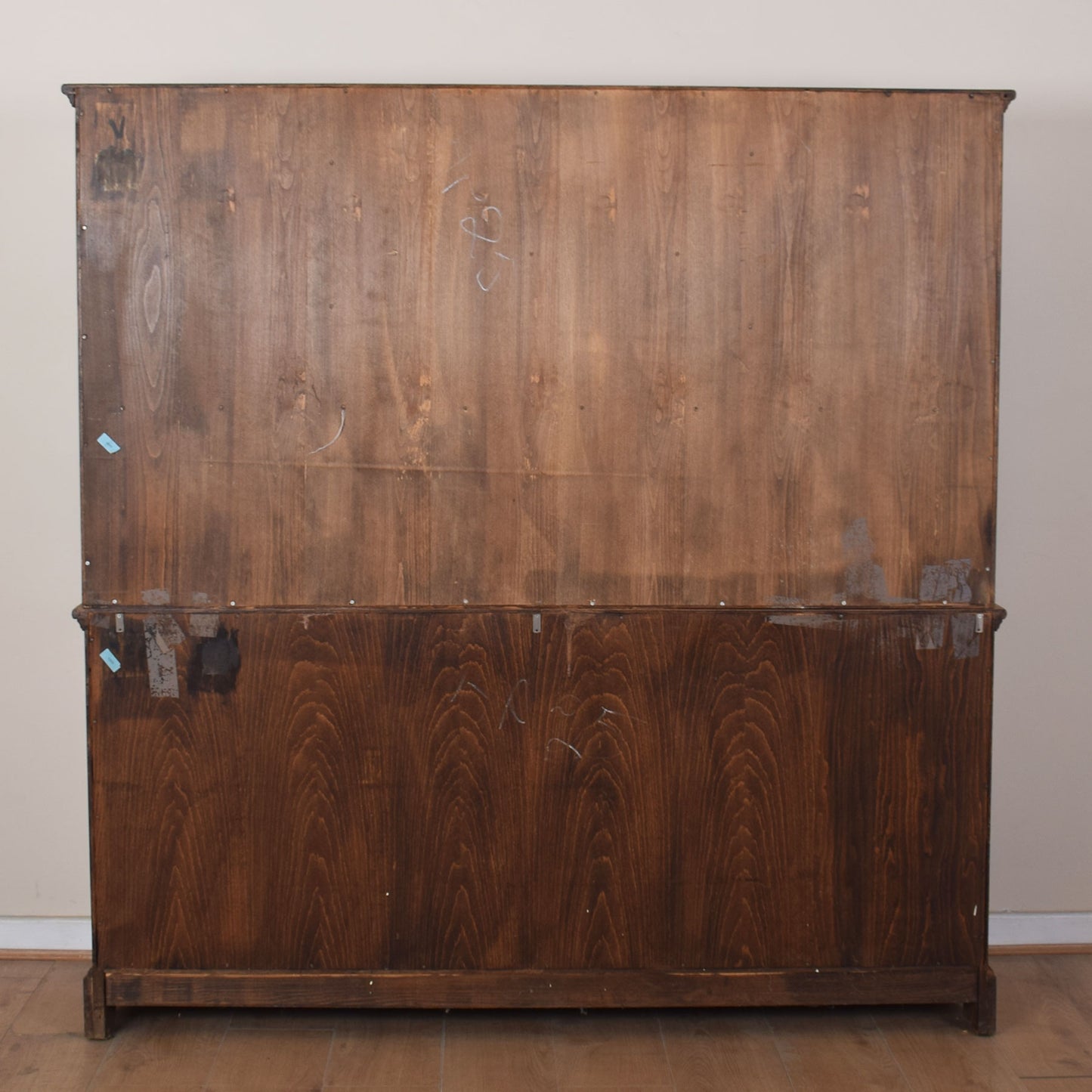 Large Oak Windowed Dresser