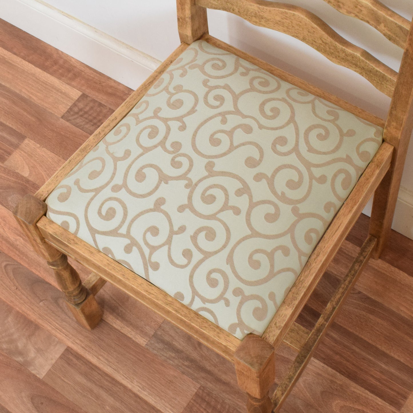 Draw Leaf Table and Six Chairs