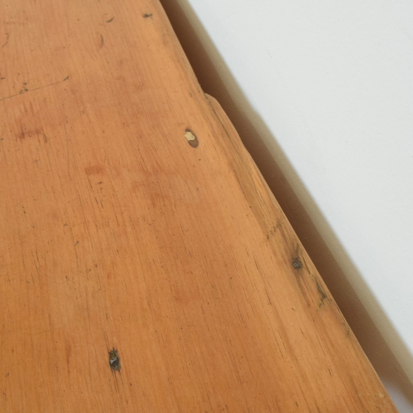 Rustic Pine Console Table