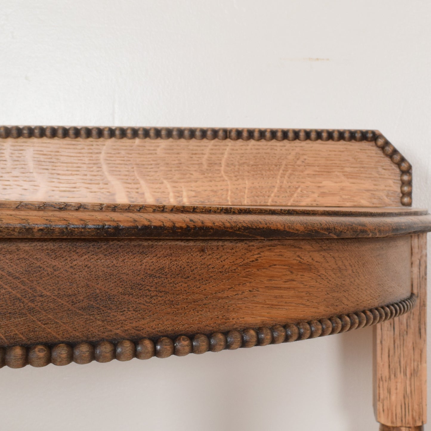Half Moon Barley Twist Console Table