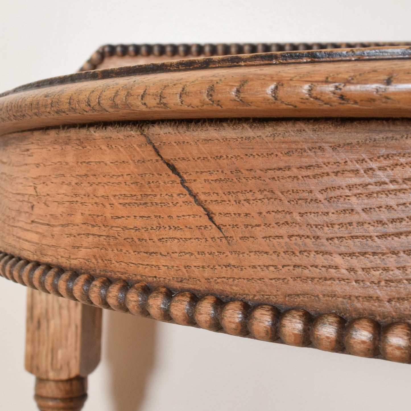 Half Moon Barley Twist Console Table