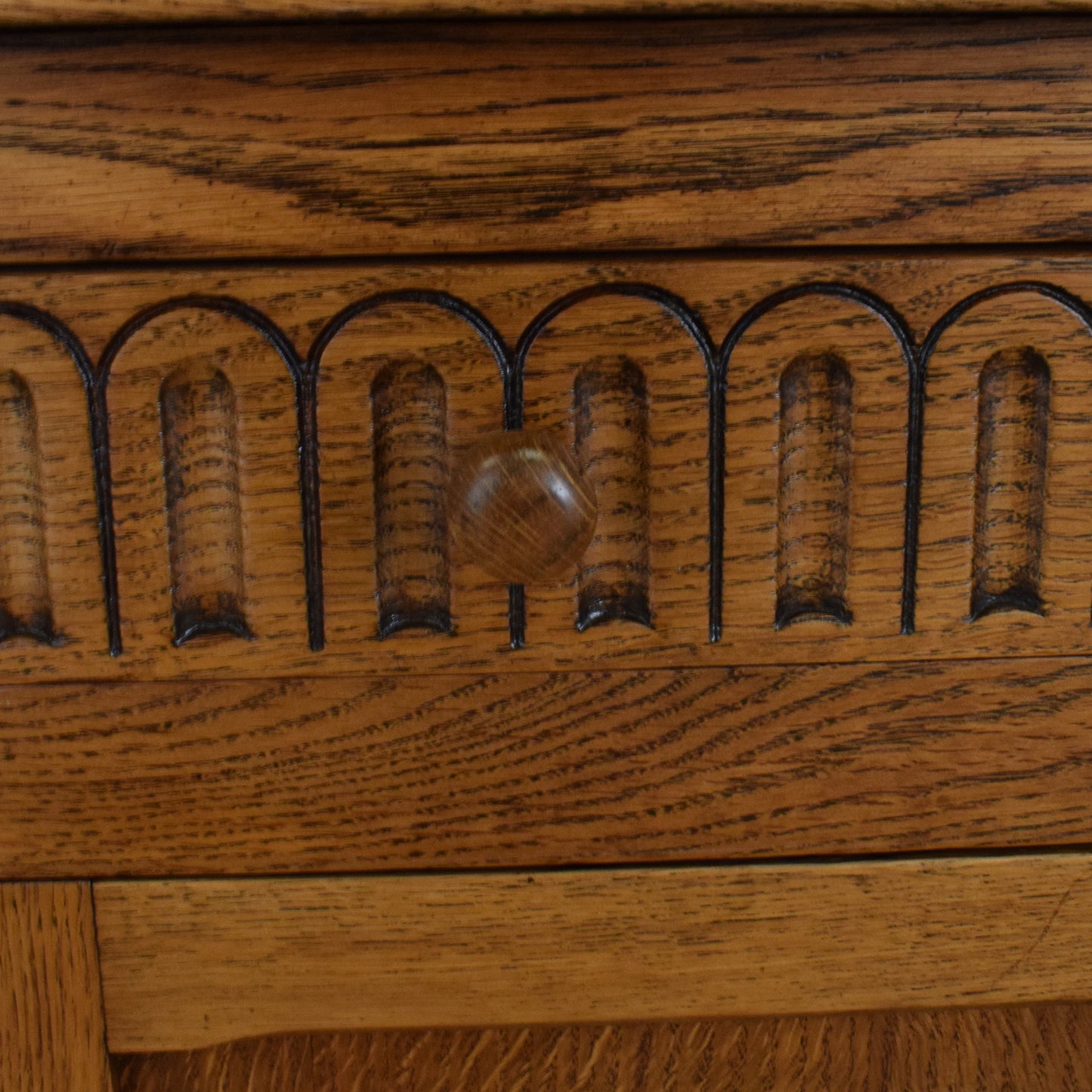 Small Refinished Sideboard