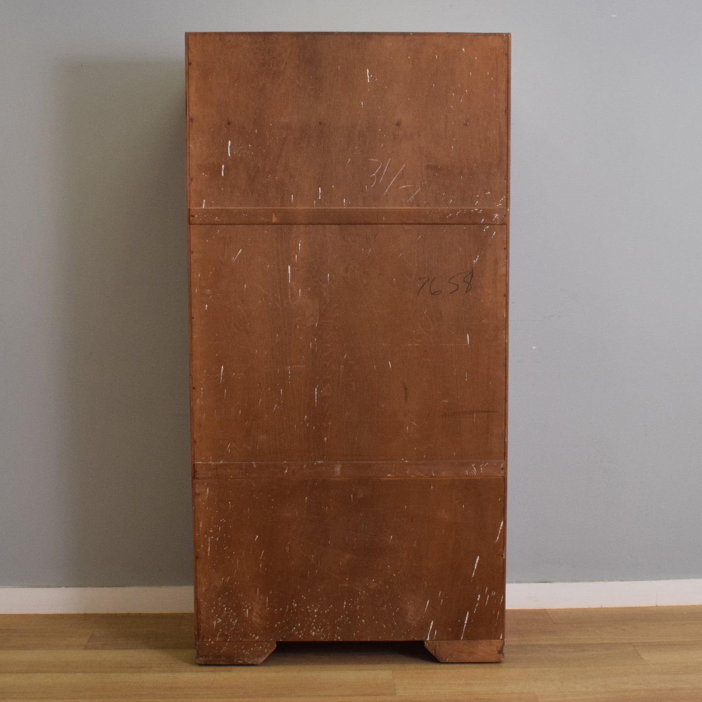 Refinished Oak Veneered Hallrobe