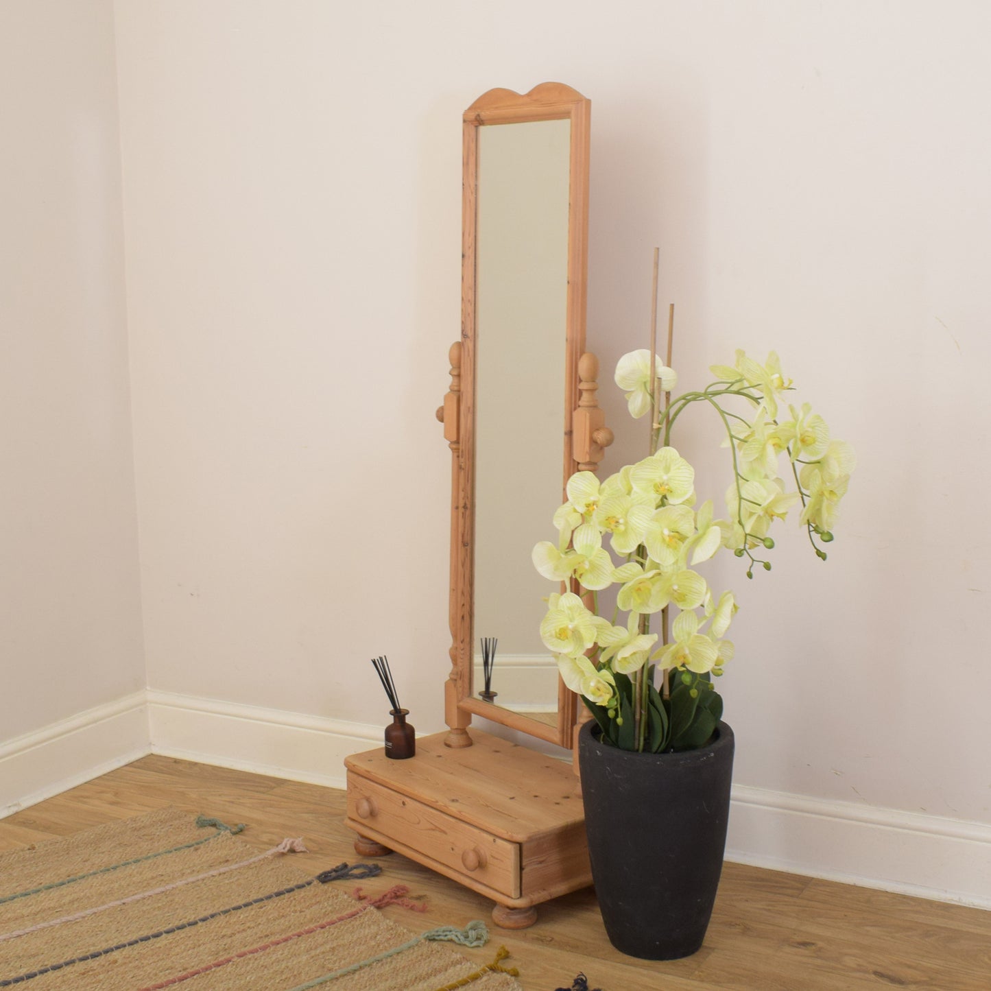 Pine Cheval Mirror