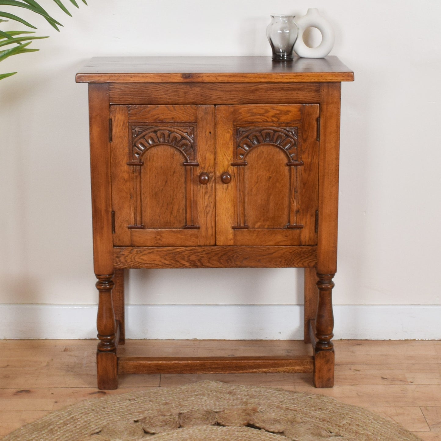 Restored Oak Pot Cupboard