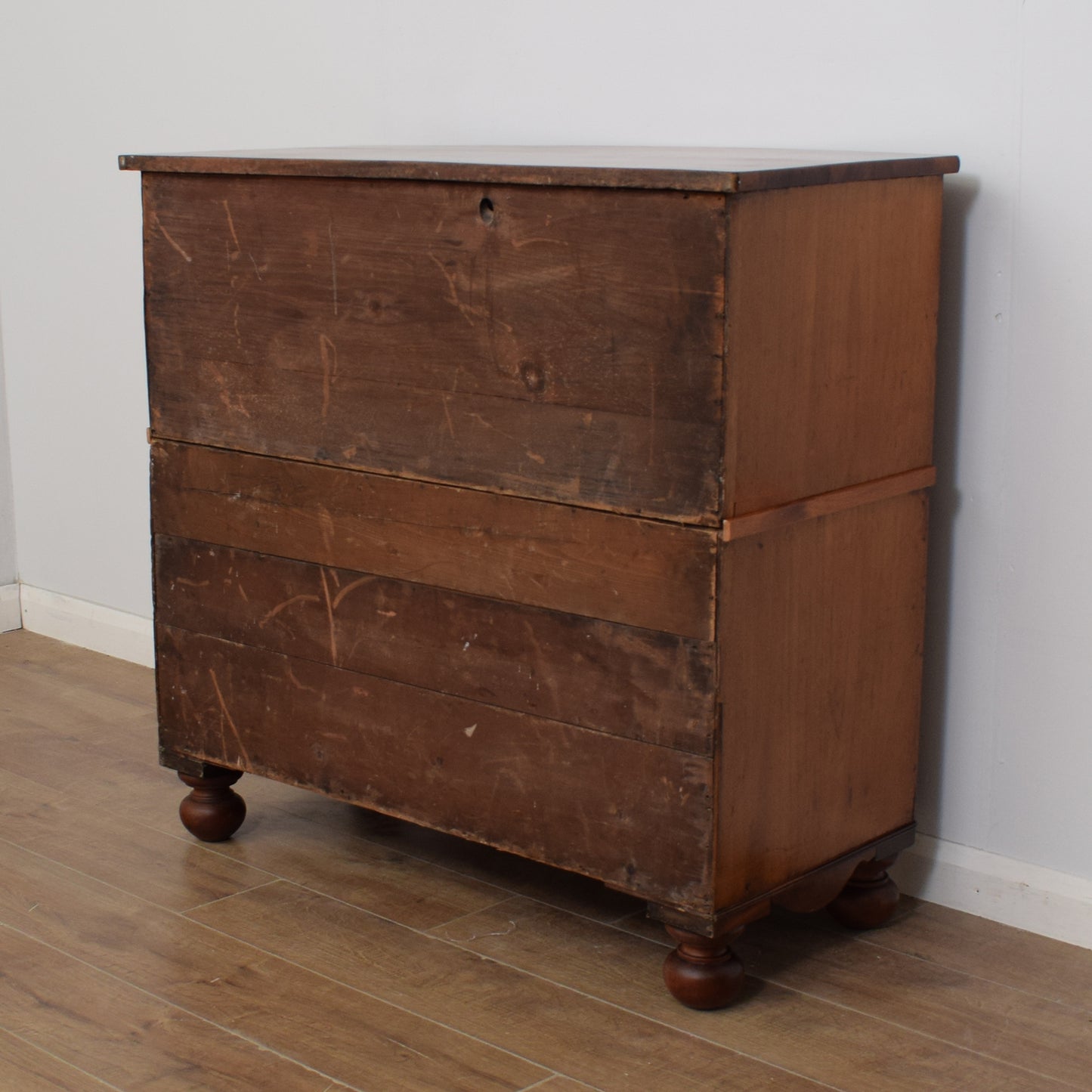 Bow Fronted Mahogany Chest of Drawers