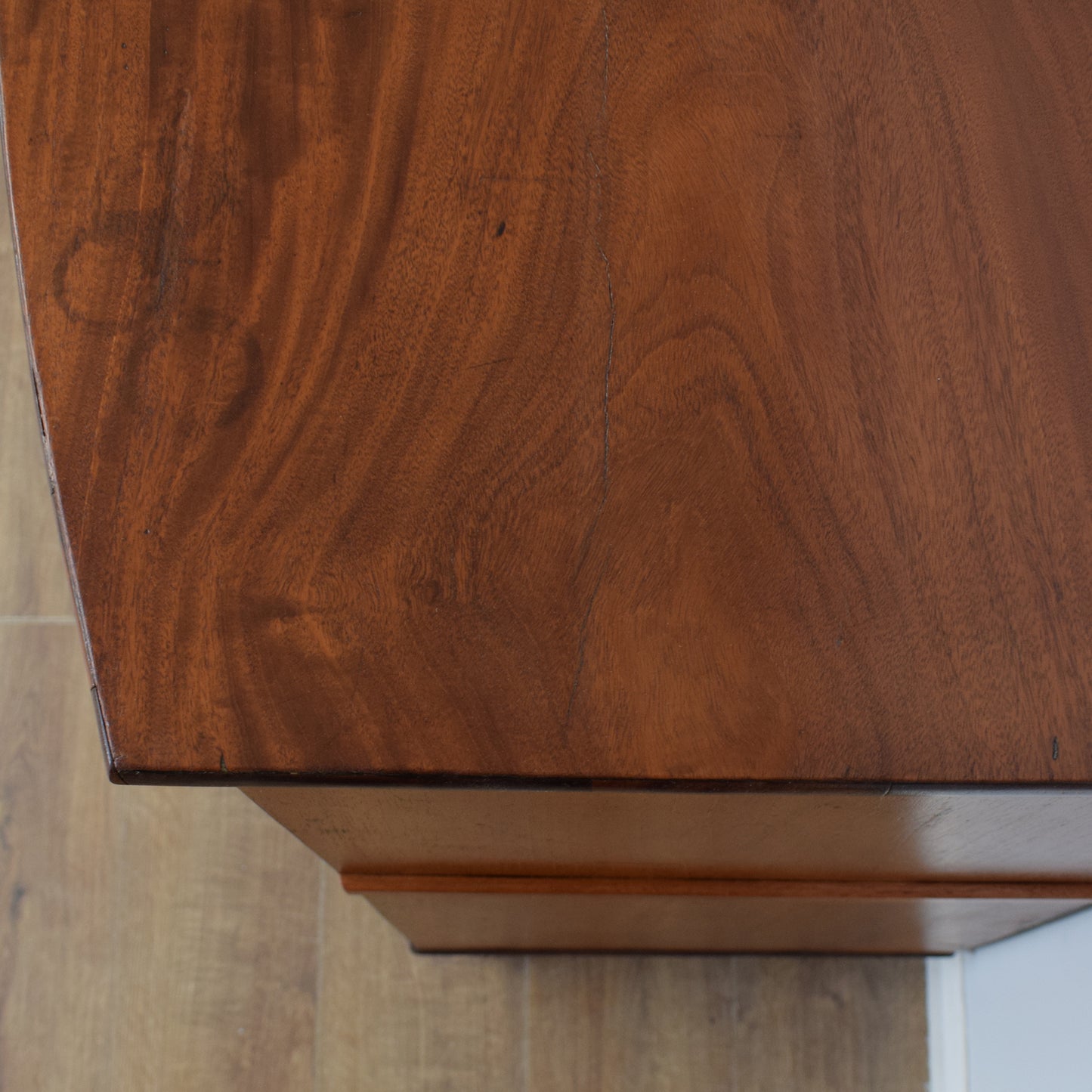 Bow Fronted Mahogany Chest of Drawers