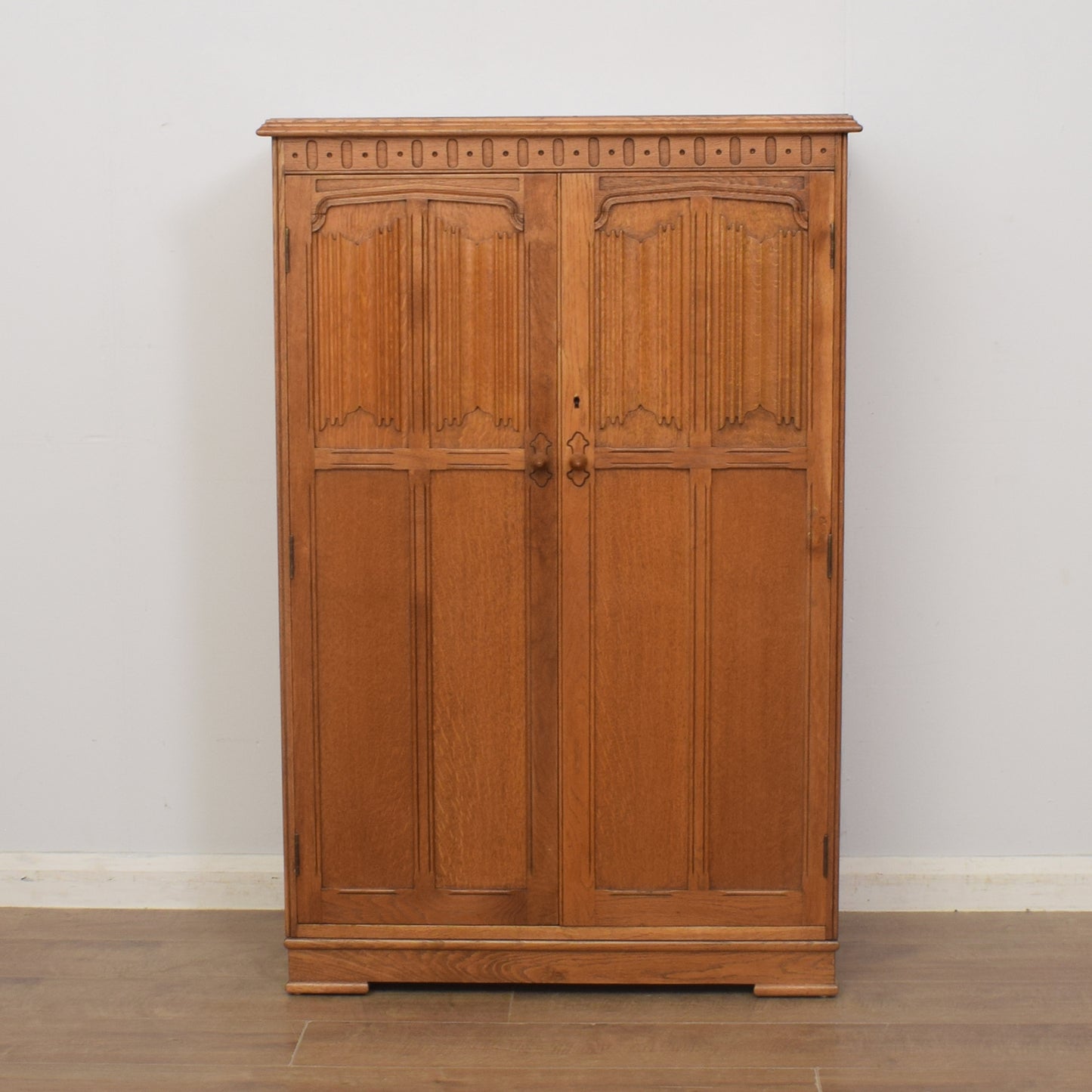 Petite Oak Wardrobe