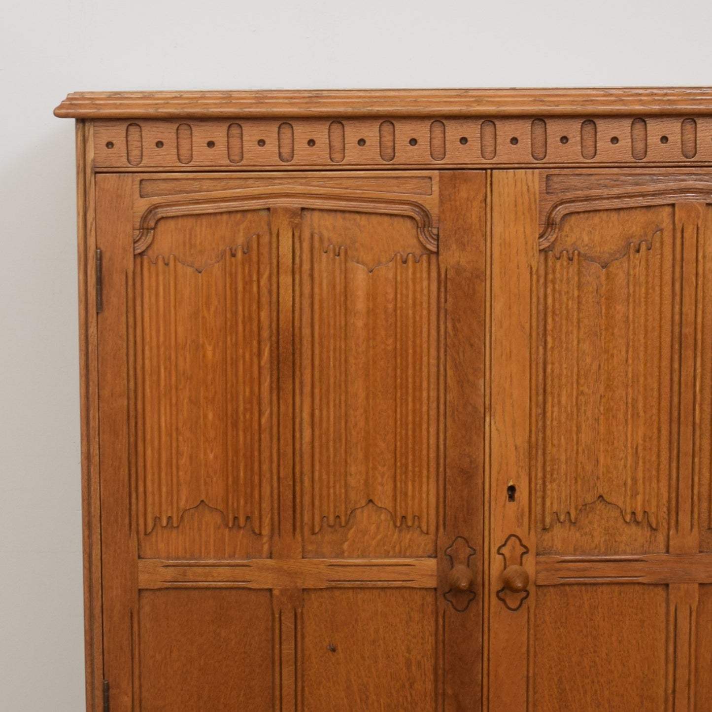 Petite Oak Wardrobe