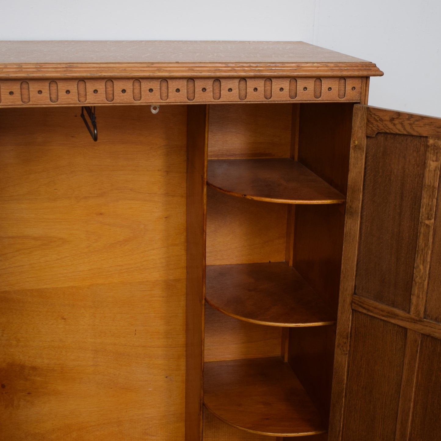 Petite Oak Wardrobe