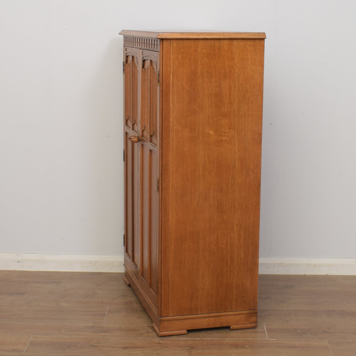 Petite Oak Wardrobe