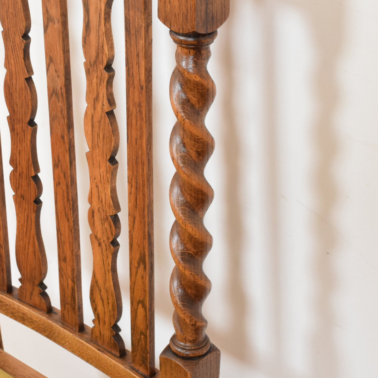 Barley Twist Drop Leaf Table and Two Chairs