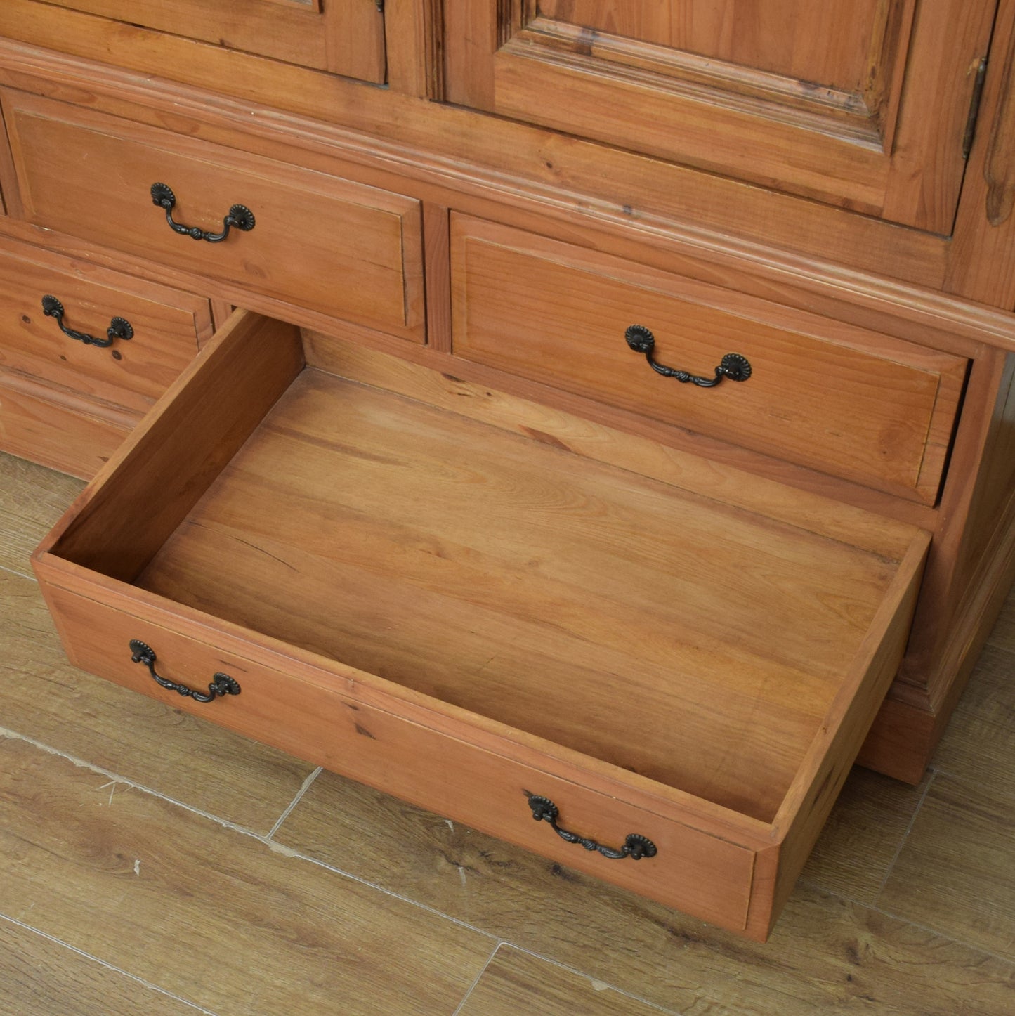 Pine Triple Wardrobe
