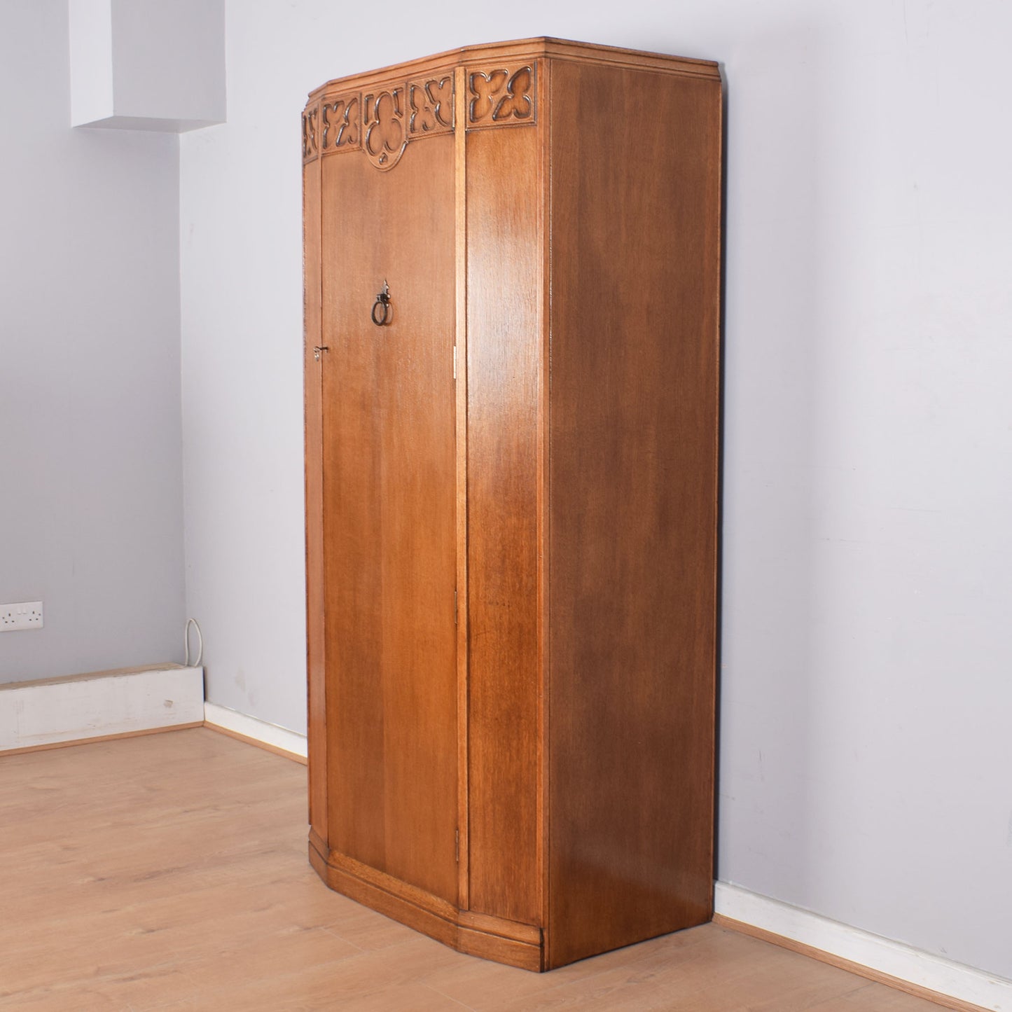 Restored Oak Wardrobe